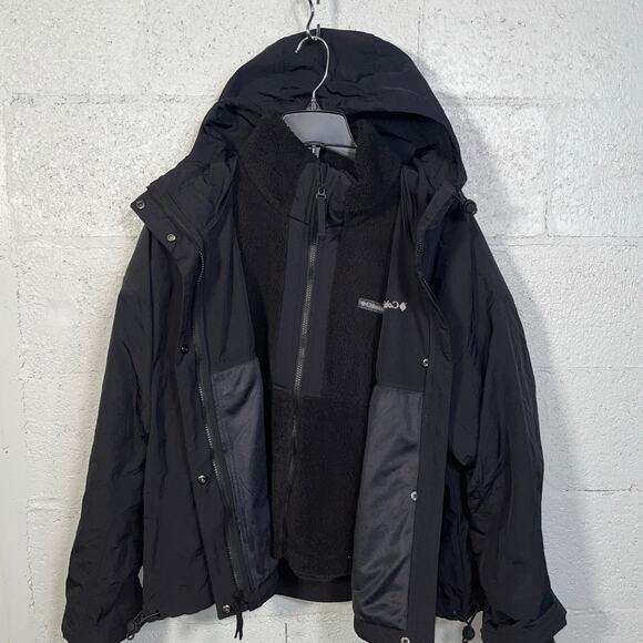 Columbia W Laurelwoods II Interchange Hooded Jacket black XL - Picture 3 of 12